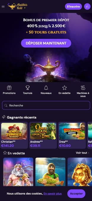 Visuel 9 Aladdins Gold Casino