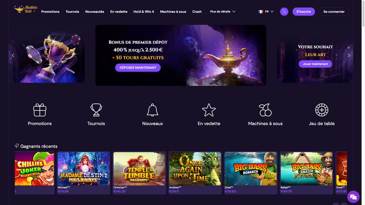 Visuel 7 Aladdins Gold Casino