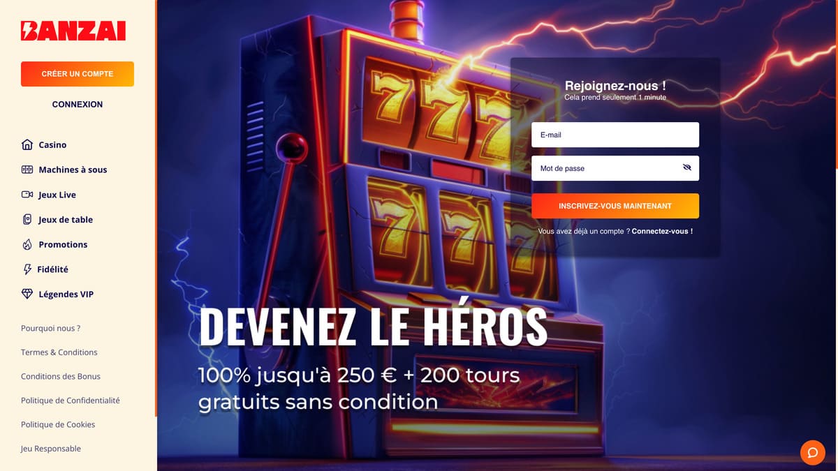 Visuel 7 Banzai Casino