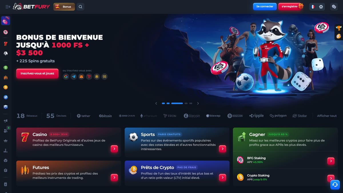 Visuel 7 Betfury Casino