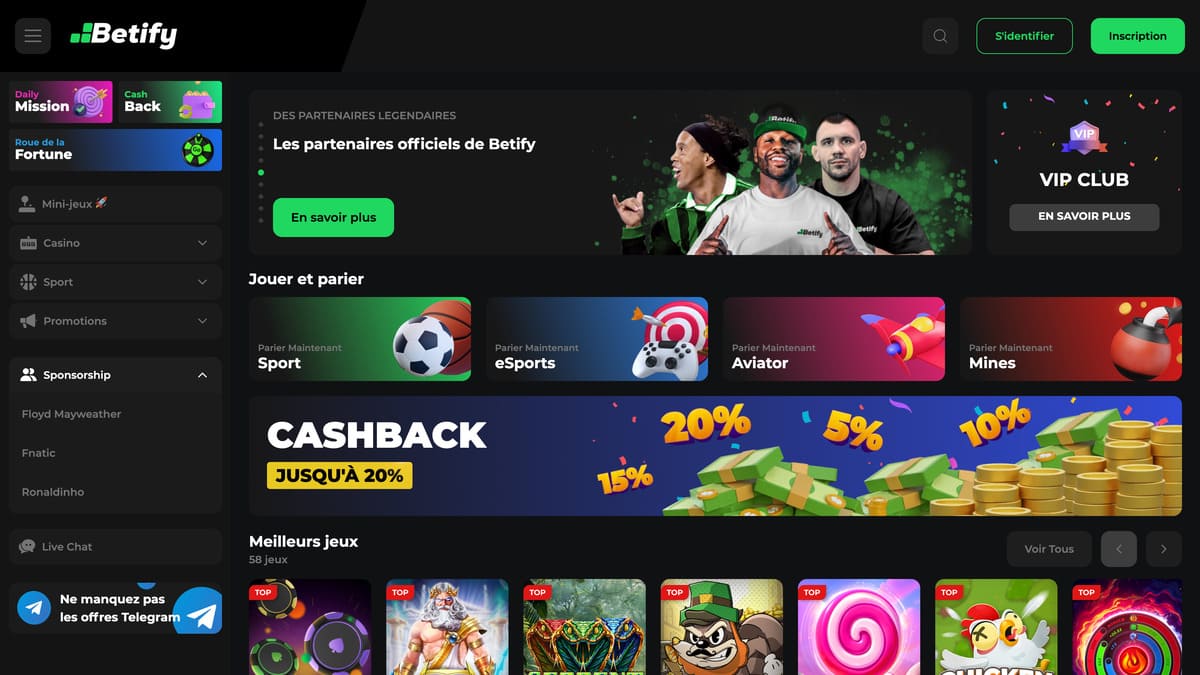 Visuel 5 Betify Casino