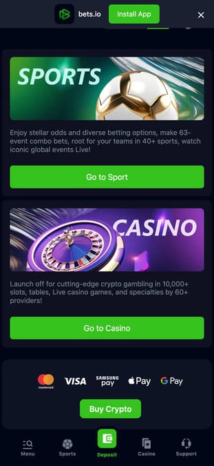 Visuel 9 Bets.io Casino