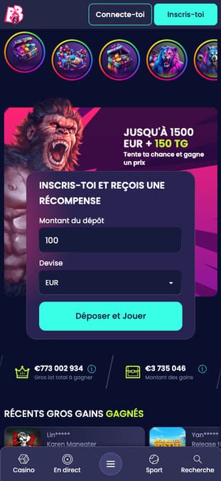 Visuel 9 Boomsbet Casino