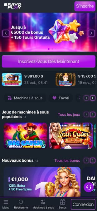 Visuel 9 BravoPlay Casino