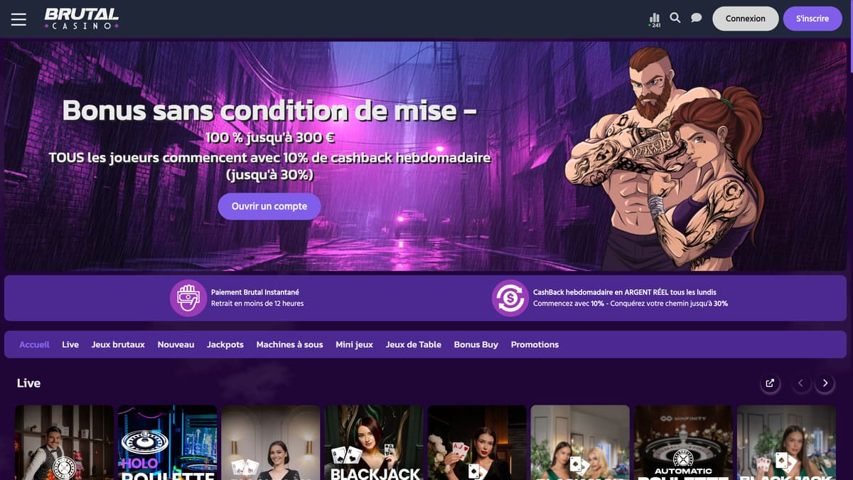 Visuel 5 Brutal casino