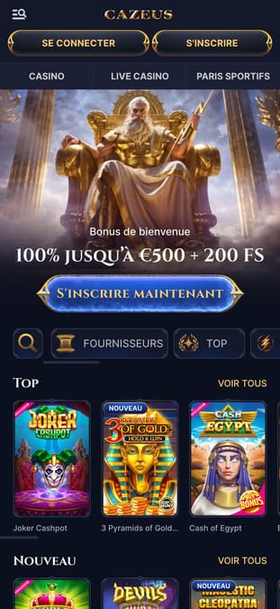 Visuel 10 Cazeus Casino