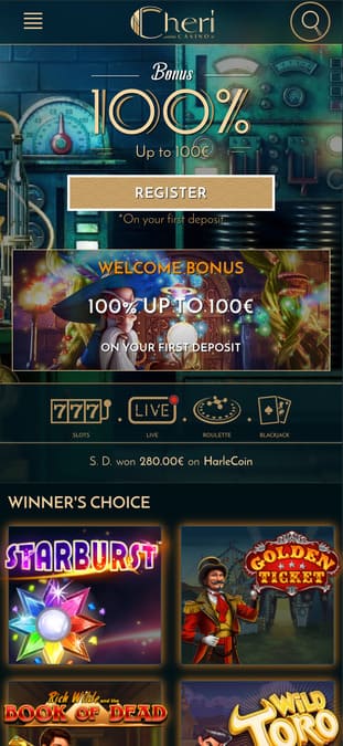 Visuel 7 Cheri Casino