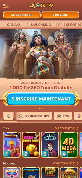 Visuel 9 Cleobetra Casino