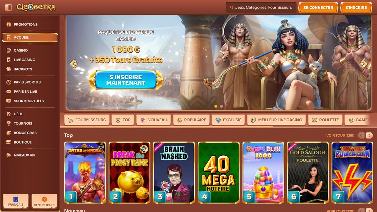 Visuel 7 Cleobetra Casino
