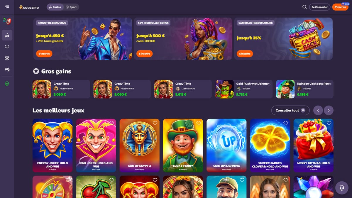 Visuel 7 Coolzino Casino