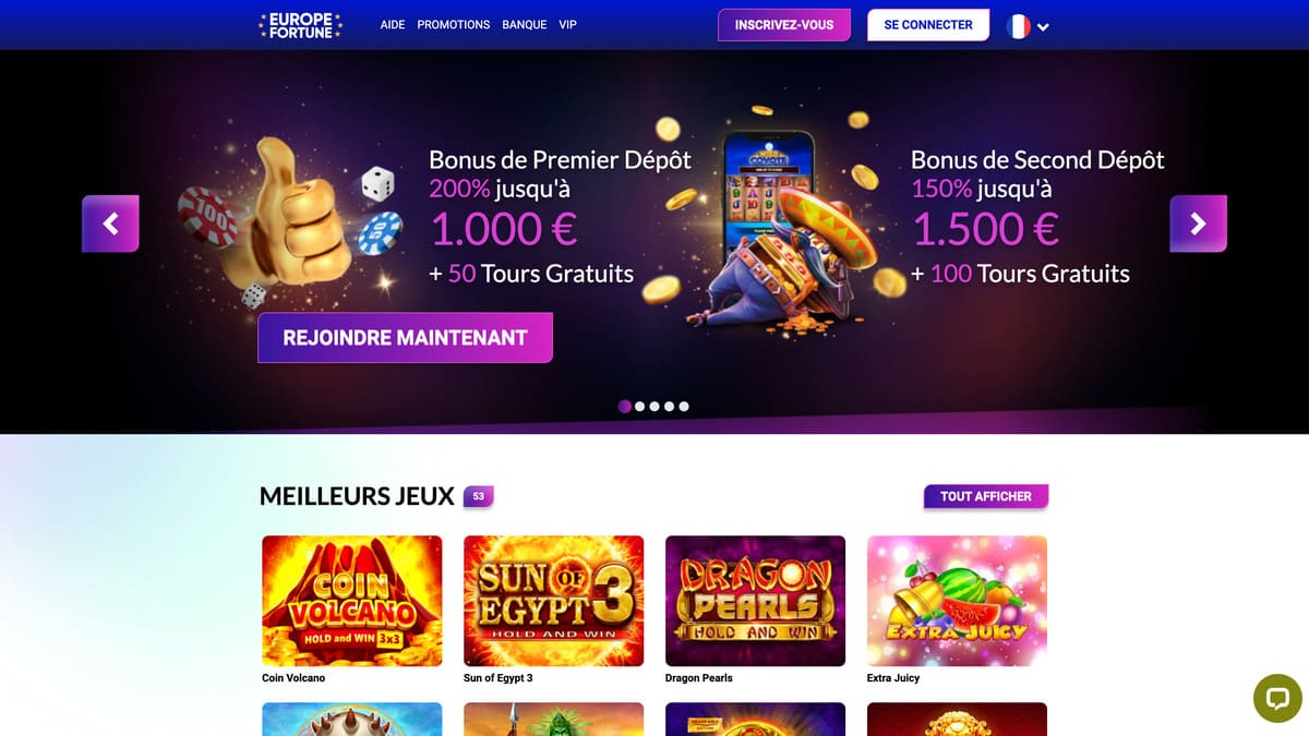 Visuel 7 Europe Fortune Casino