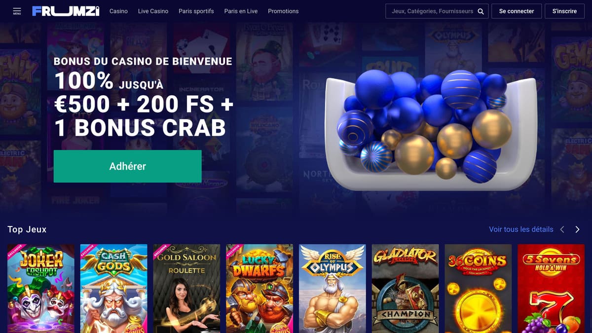 Visuel 8 Frumzi Casino