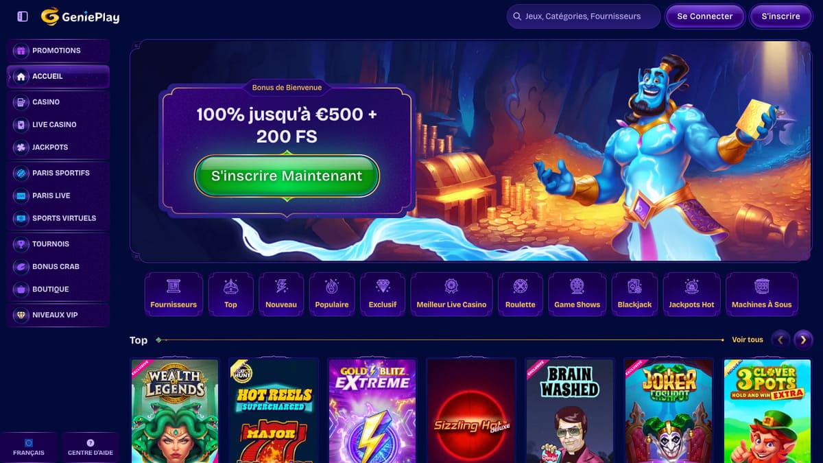 Visuel 8 GeniePlay Casino