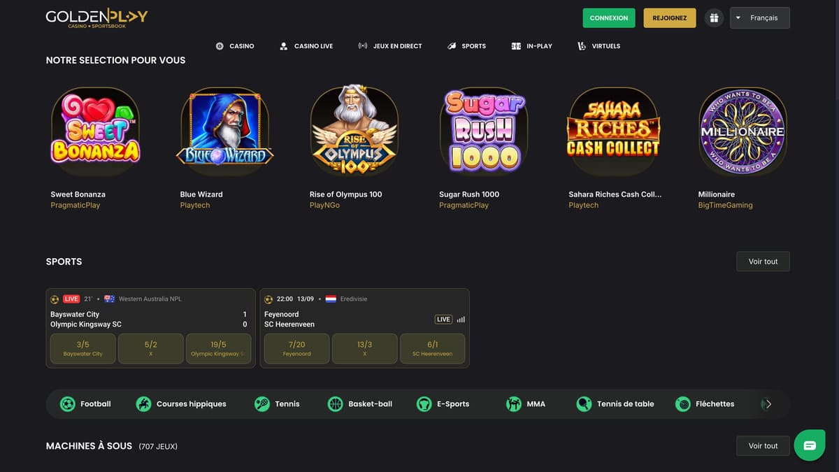 Visuel 7 GoldenPlay Casino