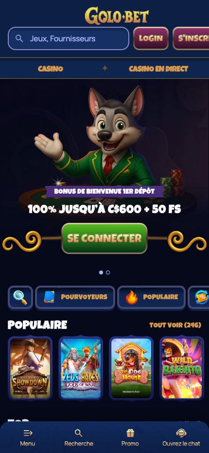 Visuel 9 Golobet Casino