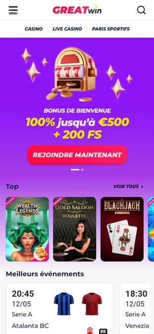 Visuel 10 GreatWin Casino