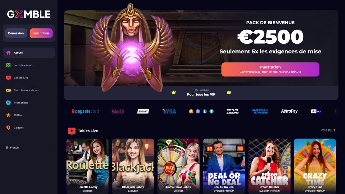 Visuel 5 Gxmble Casino