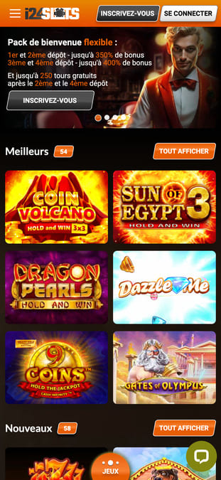 Visuel 9 i24Slots Casino