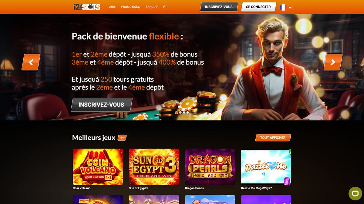Visuel 7 i24Slots Casino