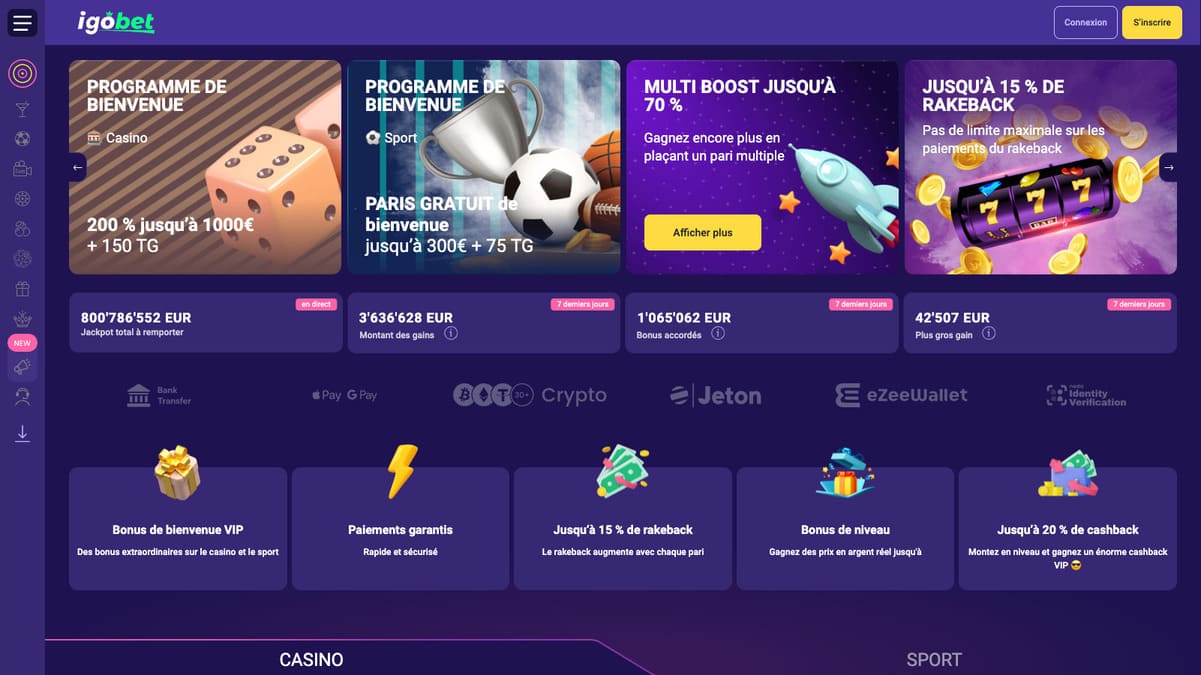 Visuel 7 Igobet Casino