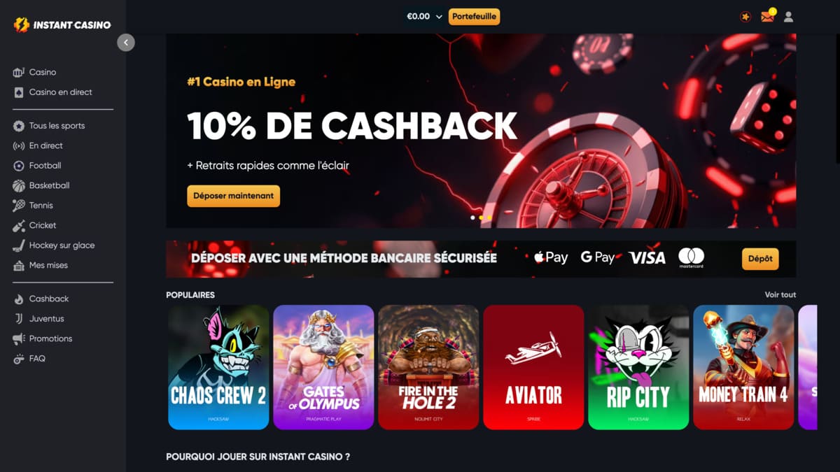 Visuel 5 Instant Casino