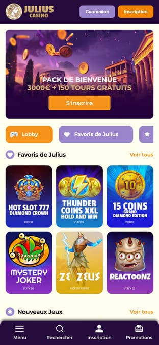 Visuel 9 Julius casino
