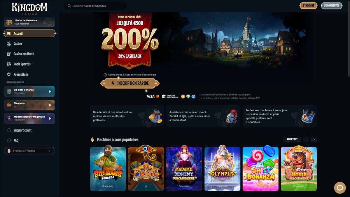 Visuel 5 Kingdom Casino