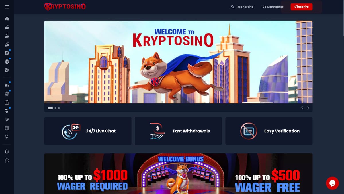 Visuel 5 Kryptosino Casino