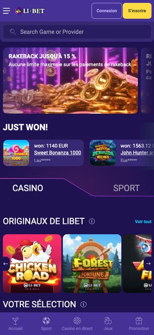 Visuel 9 LiBet Casino