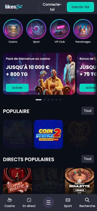 Visuel 9 LikesBet Casino
