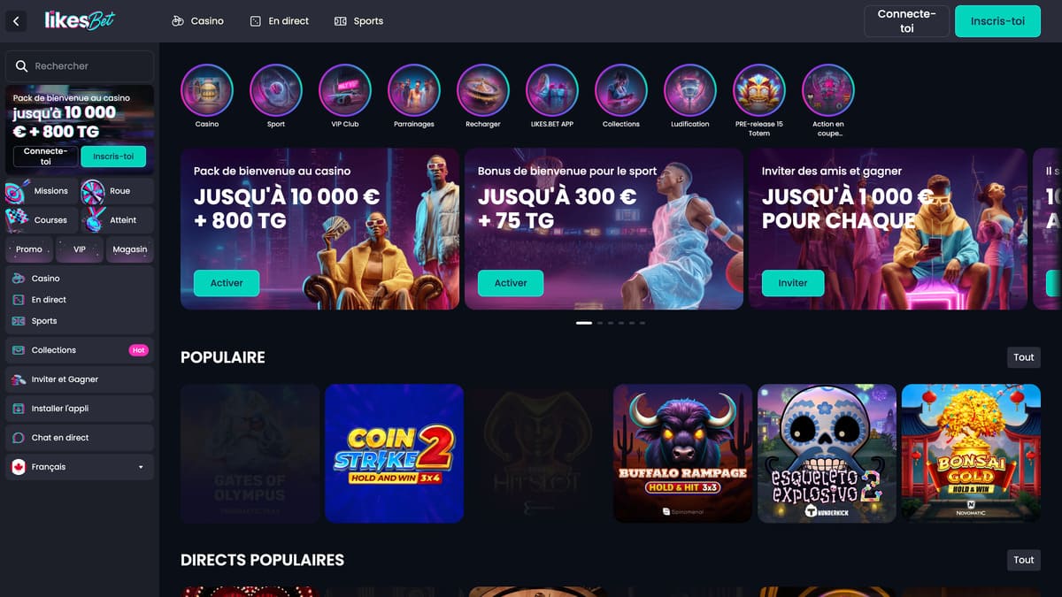 Visuel 7 LikesBet Casino