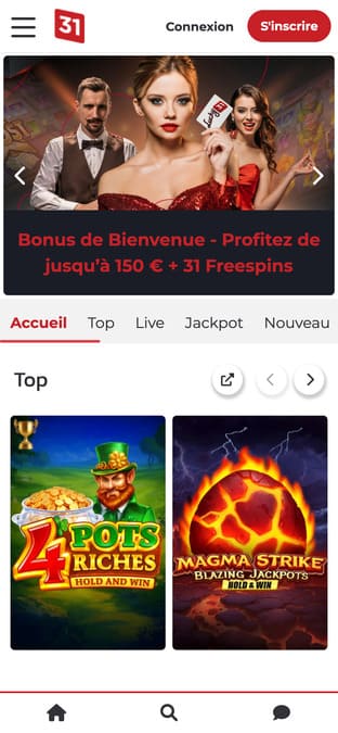 Visuel 9 Lucky 31 Casino