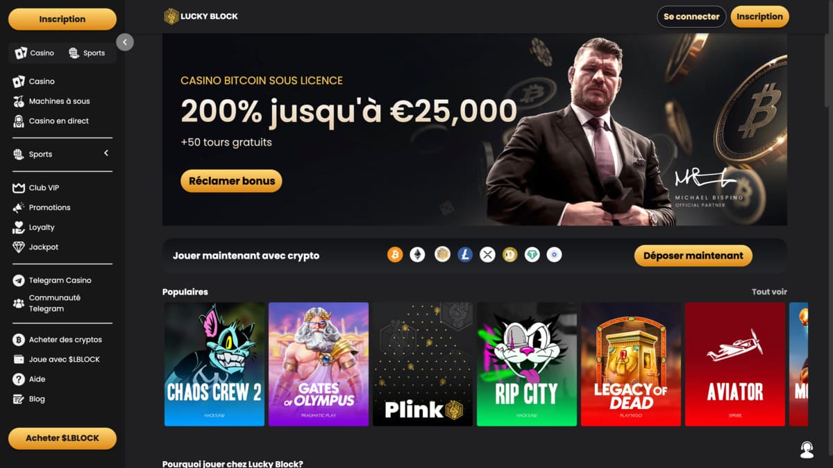 Visuel 5 Lucky Block Casino