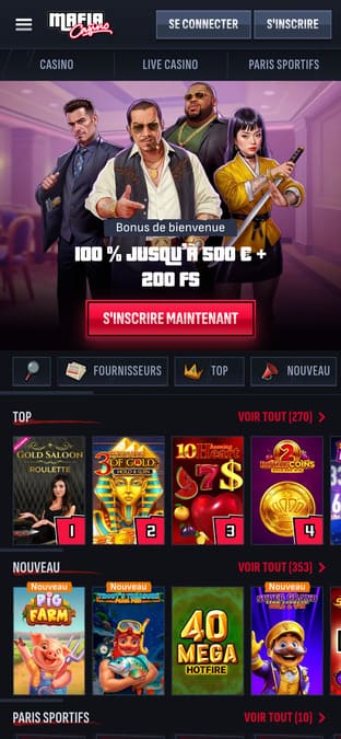 Visuel 10 Mafia casino