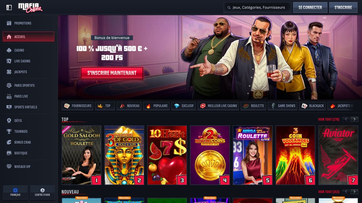 Visuel 8 Mafia casino
