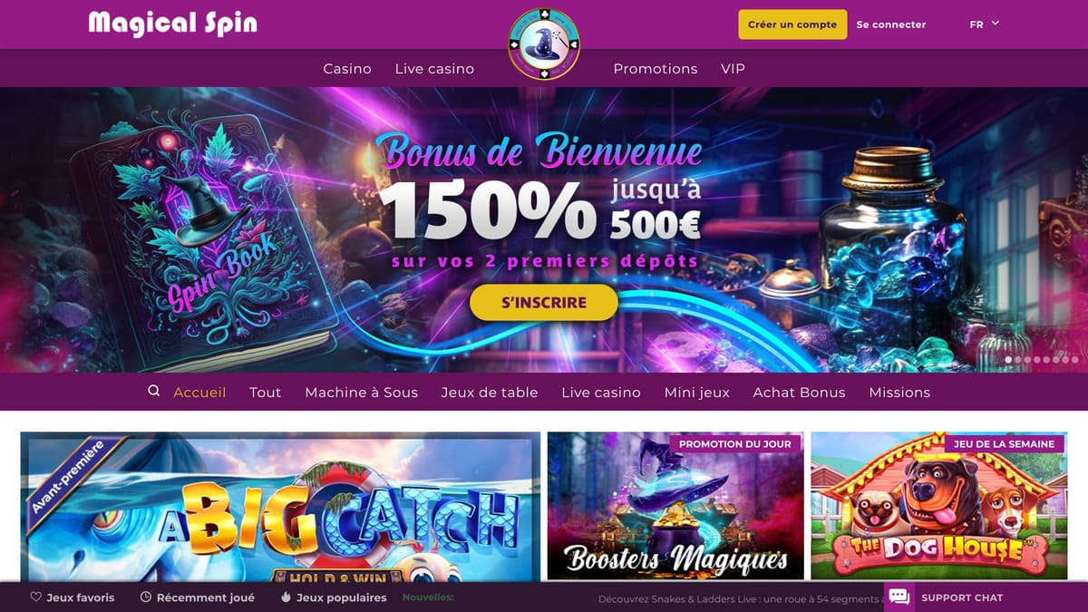 Visuel 7 Magical Spin Casino