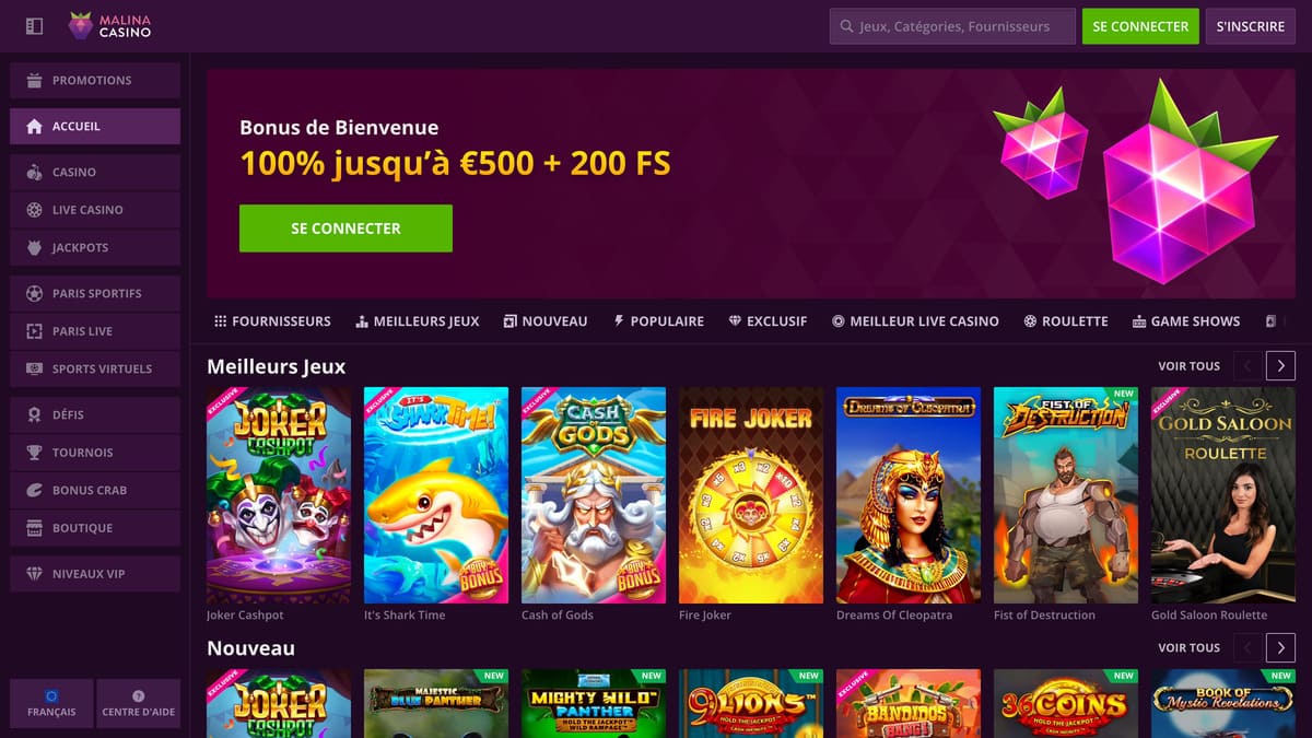 Visuel 8 Malina Casino