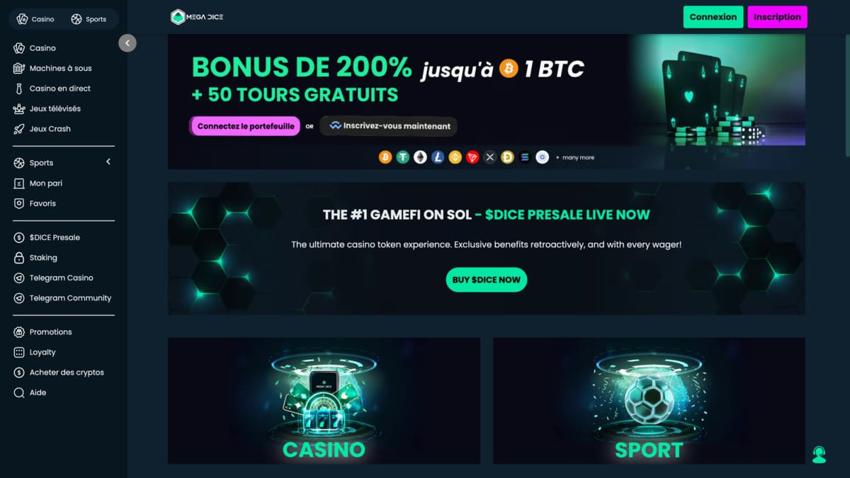Visuel 5 Mega Dice Casino