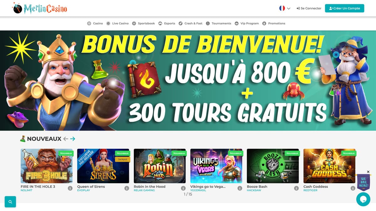 Visuel 7 Merlin casino
