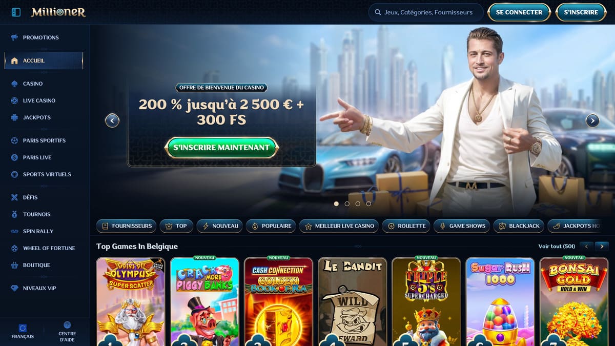 Visuel 7 Millioner Casino