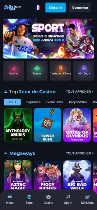 Visuel 7 MyStake Casino