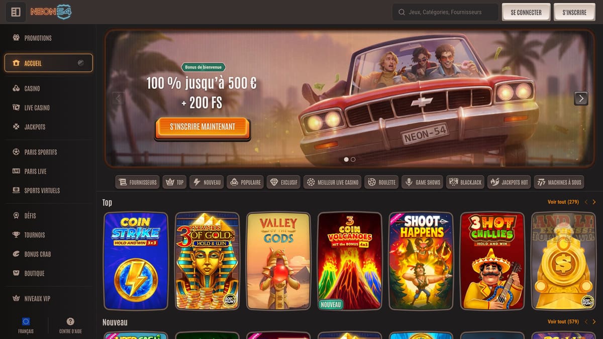 Visuel 8 Neon54 Casino