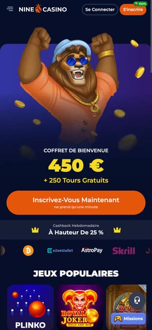 Visuel 9 Ninecasino