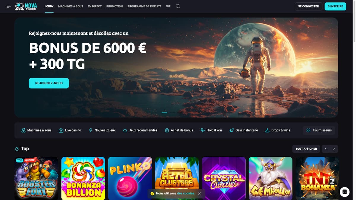 Visuel 7 Nova Dreams Casino