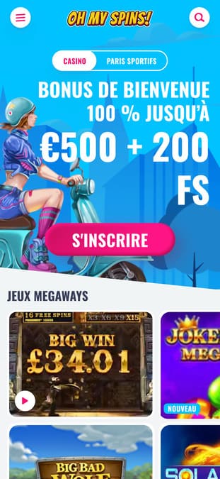 Visuel 10 OhMySpins Casino
