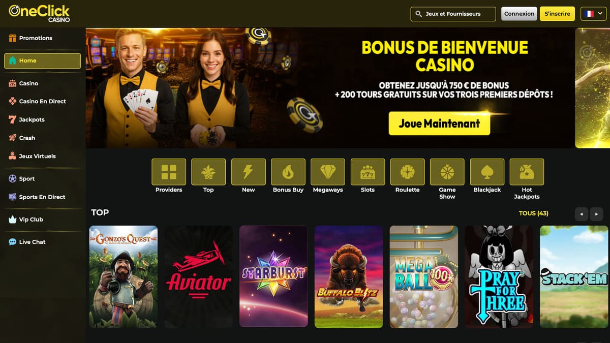 Visuel 7 OneClick Casino