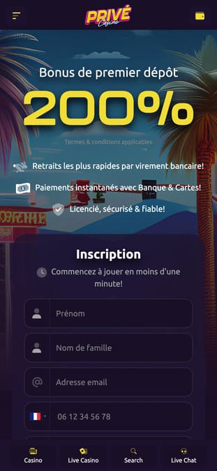 Visuel 7 Privé Casino