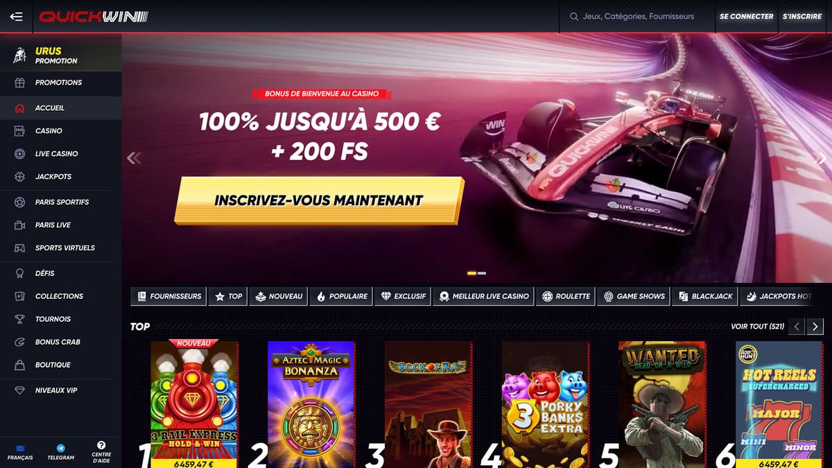 Visuel 7 QuickWin Casino