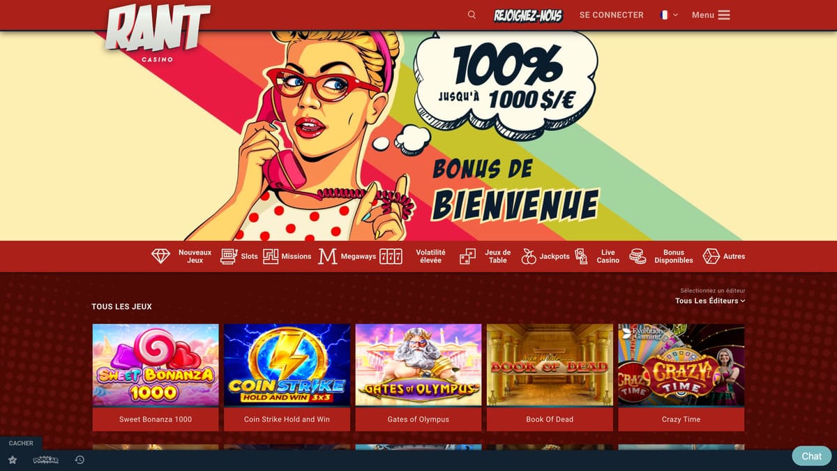 Visuel 5 RANT casino
