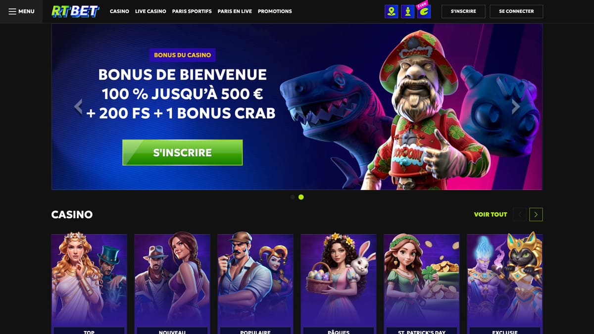 Visuel 8 RTbet Casino